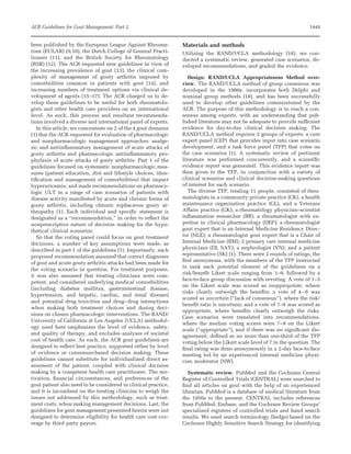Acr Rheuma Gout ii acr 2012 | PDF