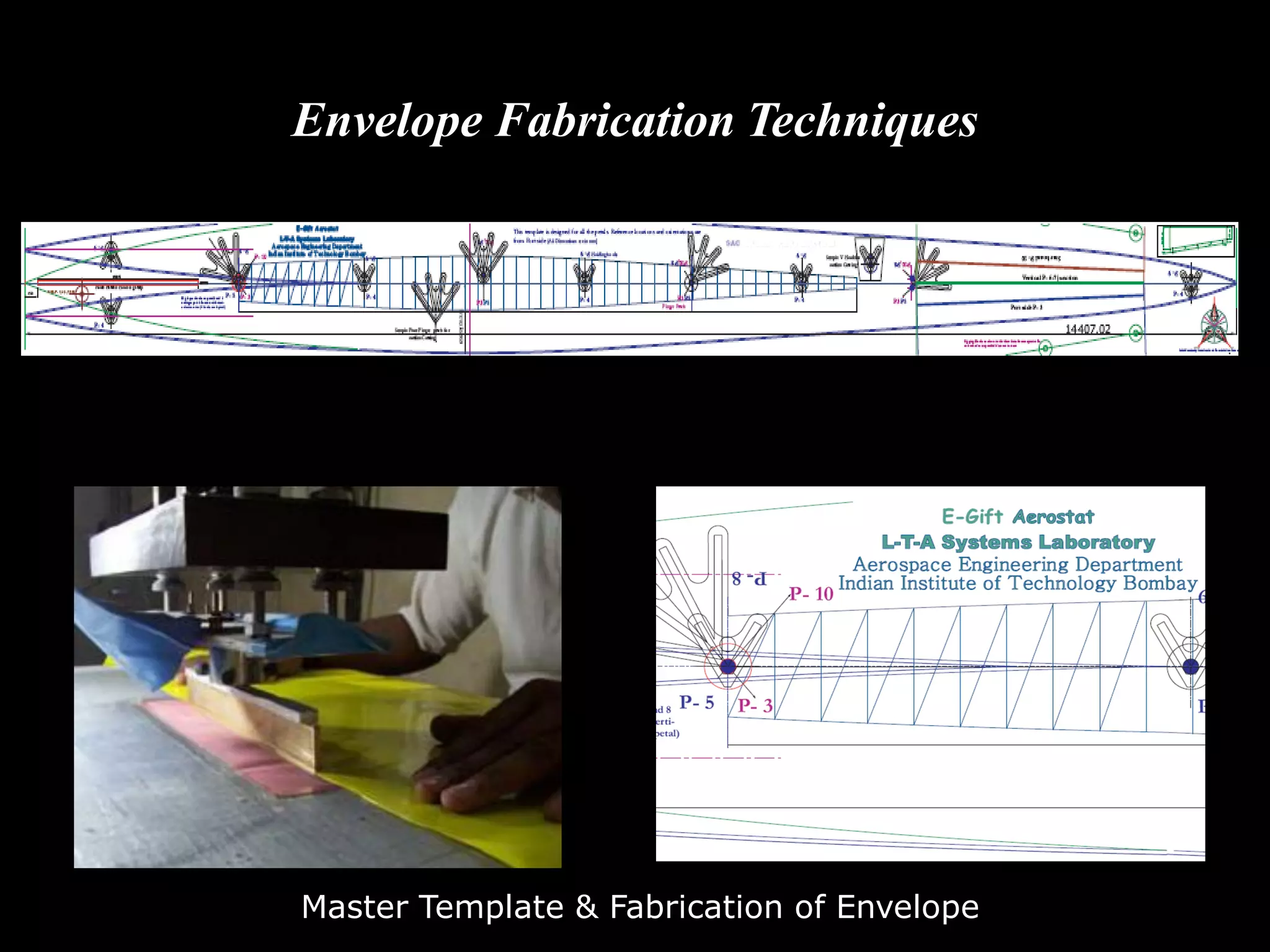 Envelope Fabrication Techniques




20th December   Master Template & Fabrication of Envelope
 