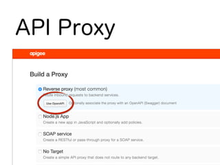 Apigee+OASでらくらくAPI開発（予定）
