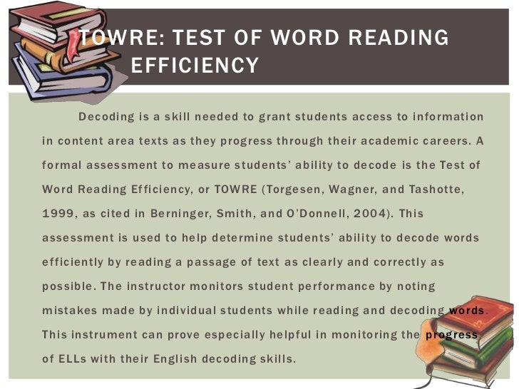 ELD 504 Reading and Writing Assessments
