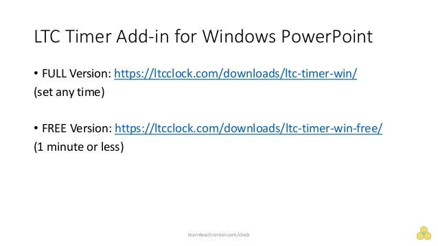 powerpoint countdown timer download