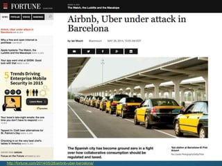 Uber, Sharing Economy?
http://www.businessinsider.com/women-raises-362-to-pay-for-uber-ride-2014-11
 