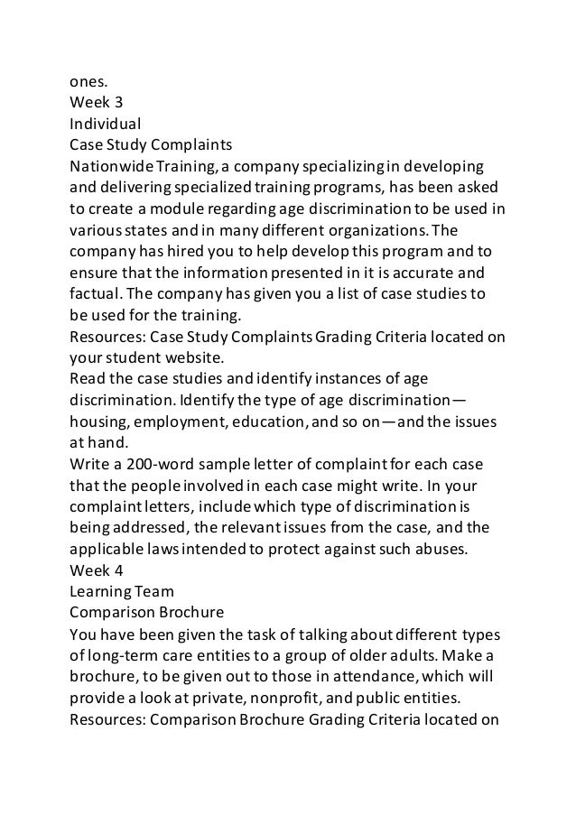 Customer complaint case study examples picture