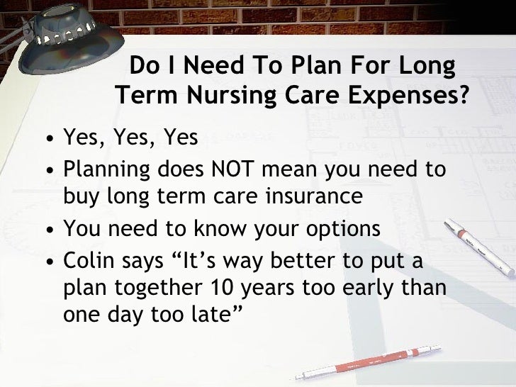 Long Term Care Planning Course - Part 2 of 8