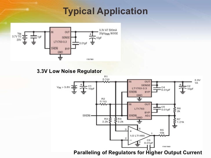 LT1763 500mA, Low Noise, LDO Micropower Regulators