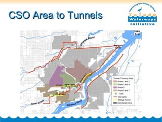 CSO Area to TunnelsCSO Area to Tunnels
 