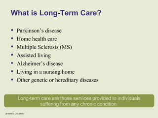 Learn About Long Term Care | PPT
