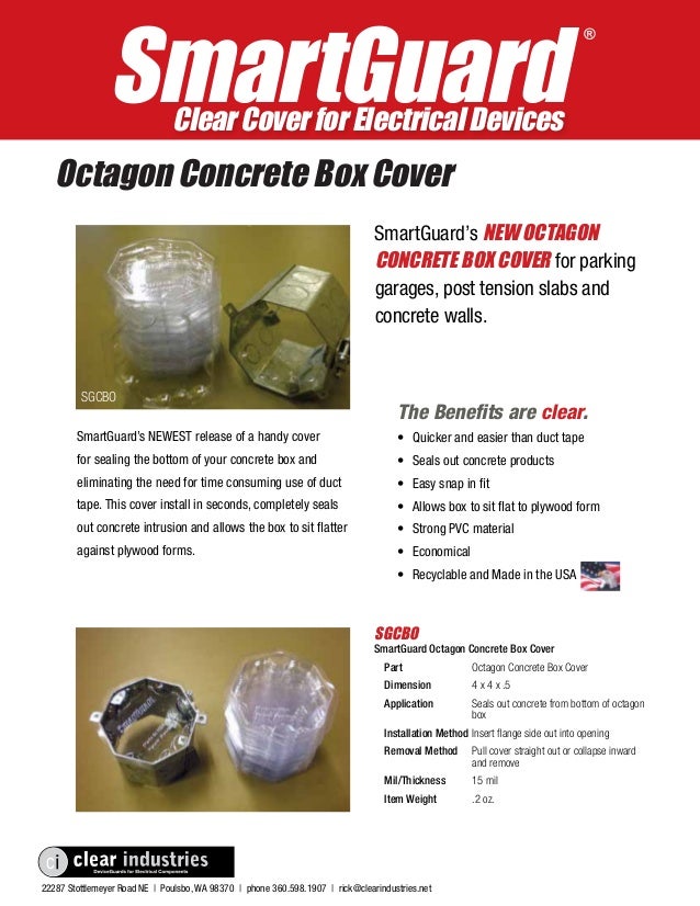 SmartGuard Clear Covers for Electrical Devices