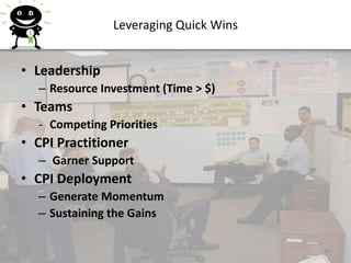 Effective TranslationThroughout the Organization“Every discipline or profession has its own self-glorifying vocabulary.  It is how its proponents justify to themselves, sell themselves and think of themselves and what they do”  (Robert Solomon)Ready for Tasking (RFT)Budget (NWCF & O/MExec.ManagementLabor RateQuality Performance (Deficiency Rate)TopManagementProduction Rate (TAT)Equipment Efficiencies (RCM)Middle ManagementReady for Issue (RFI)Beyond the Capability of Maintenance (BCM)Front Line Management & Labor11