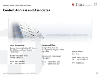 Excellence through Culture, Talent and Change



Contact Address and Associates




             Hong Kong Office:        ...