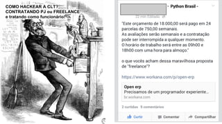 COMO HACKEAR A CLT?
CONTRATANDO PJ ou FREELANCE
e tratando como funcionário!
 