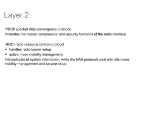 Rrc Protocol Lte basics | PPT