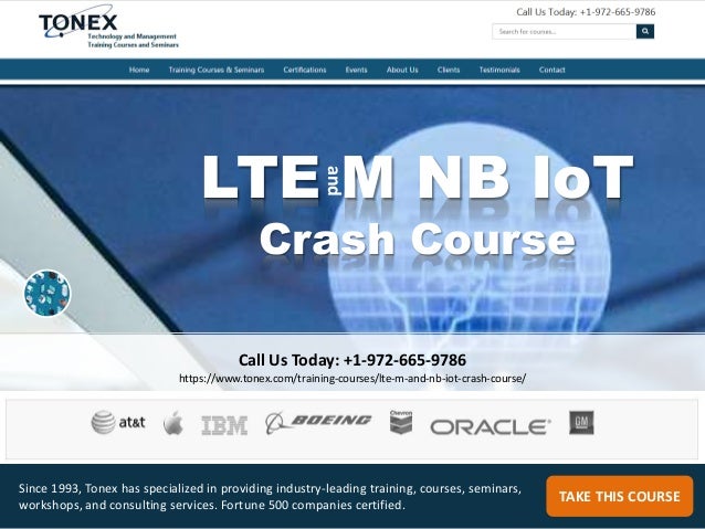 LTE M and NB IoT Crash Course