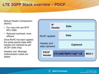 LTE Protocol Primer | PDF
