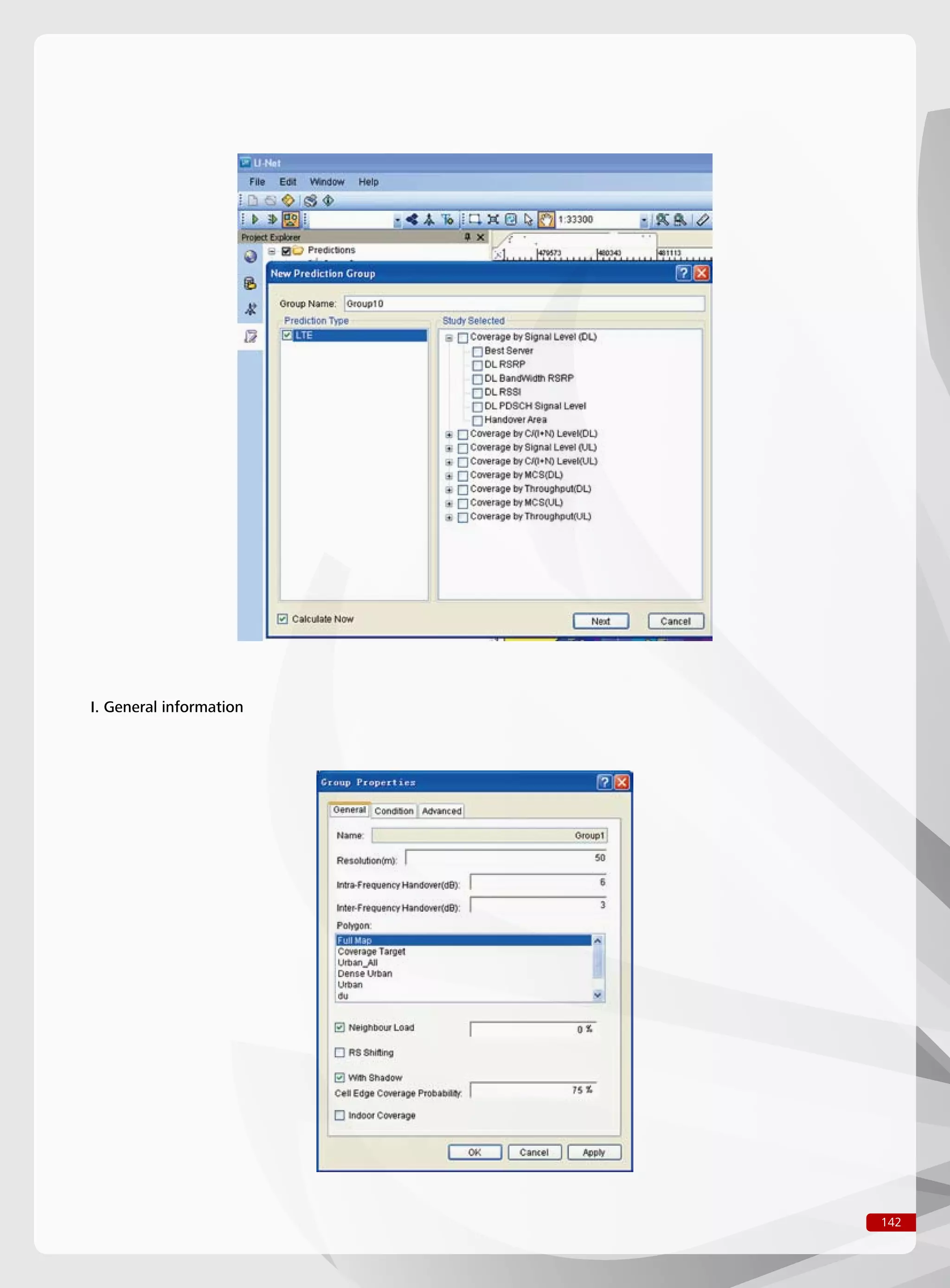 142
I. General information
 