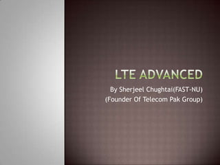 By Sherjeel Chughtai(FAST-NU)
(Founder Of Telecom Pak Group)
 