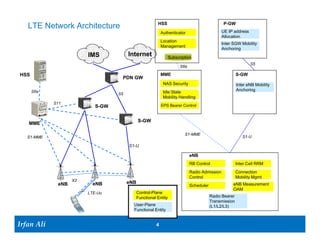 LTE Architecture and LTE Attach | PDF