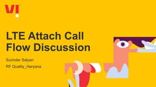 C2 – Vodafone Idea Internal
LTE Attach Call
Flow Discussion
Surinder Salyan
RF Quality_Haryana
 