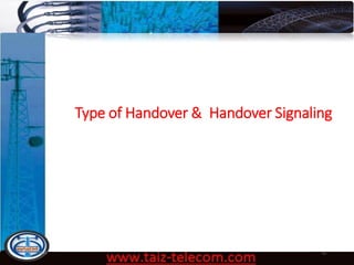 Type of Handover & Handover Signaling
9/13/2020 52
 