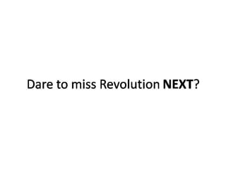 "LtechIndia : Dare to Miss the Revolution NEXT? The MOBILE Revolution"