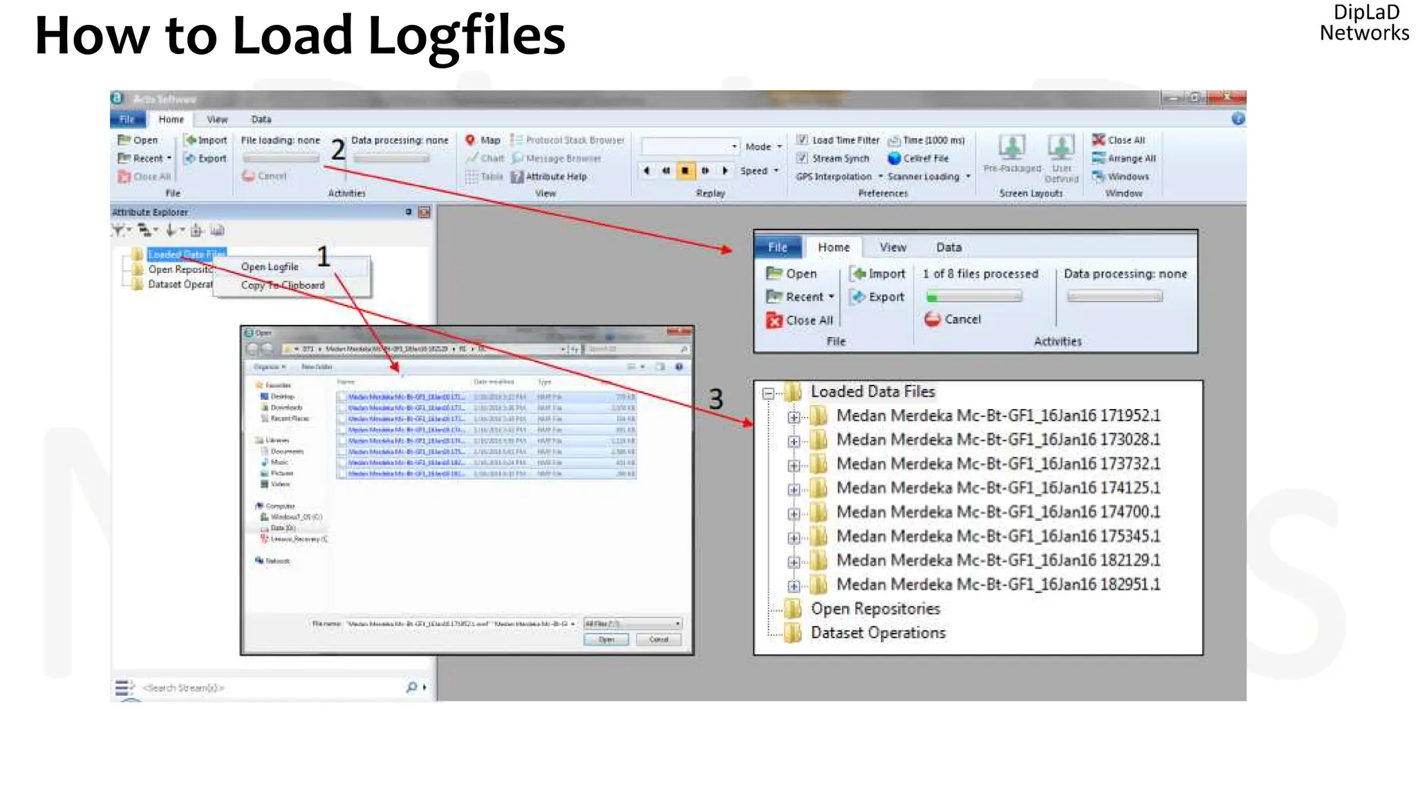 How to Load Logfiles
 