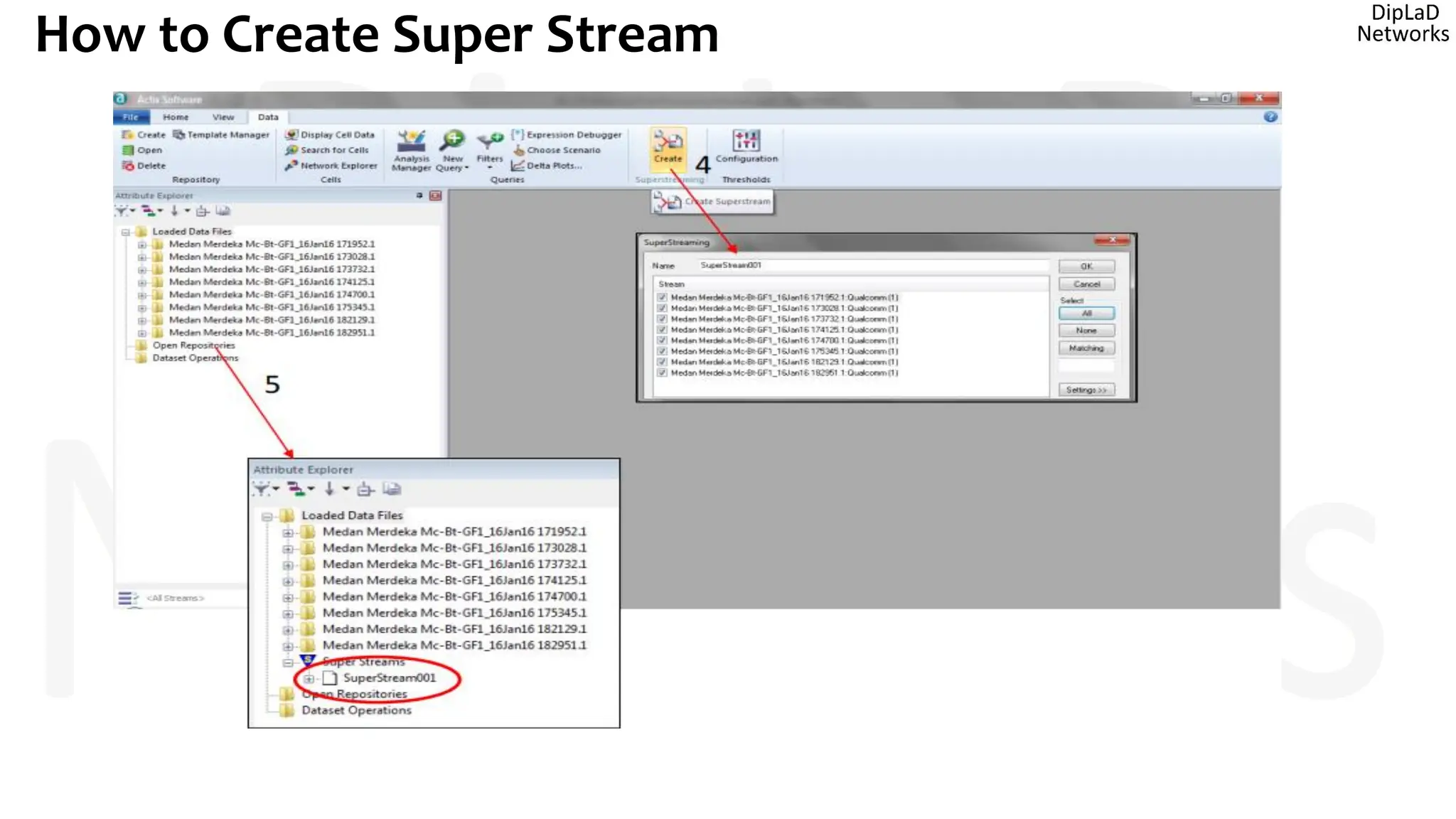 How to Create Super Stream
 