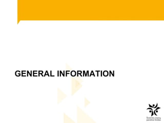 GENERAL INFORMATION 
