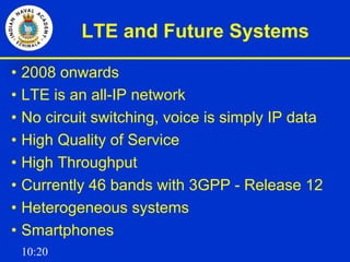 Lte Evolution and Basics | PDF