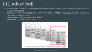 LTE Fundamentals Training and Certification by TELCOMA Global | PPTX