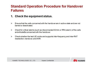 Huawei - Lte handover troubleshooting | PDF