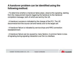 Huawei - Lte handover troubleshooting | PDF