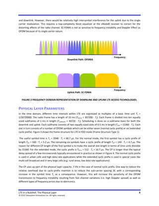 LTE in a Nutshell: Pysical Layer | PDF