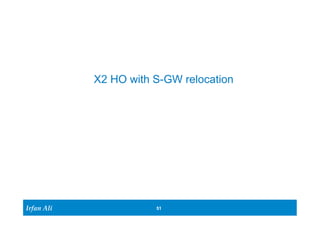Irfan Ali 
X2 HO with S-GW relocation 
51 
 