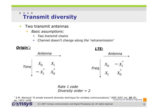 Lte mimo schemes | PDF