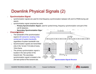 Synchronization Signals Lte network planning_huawei_pdf | PDF