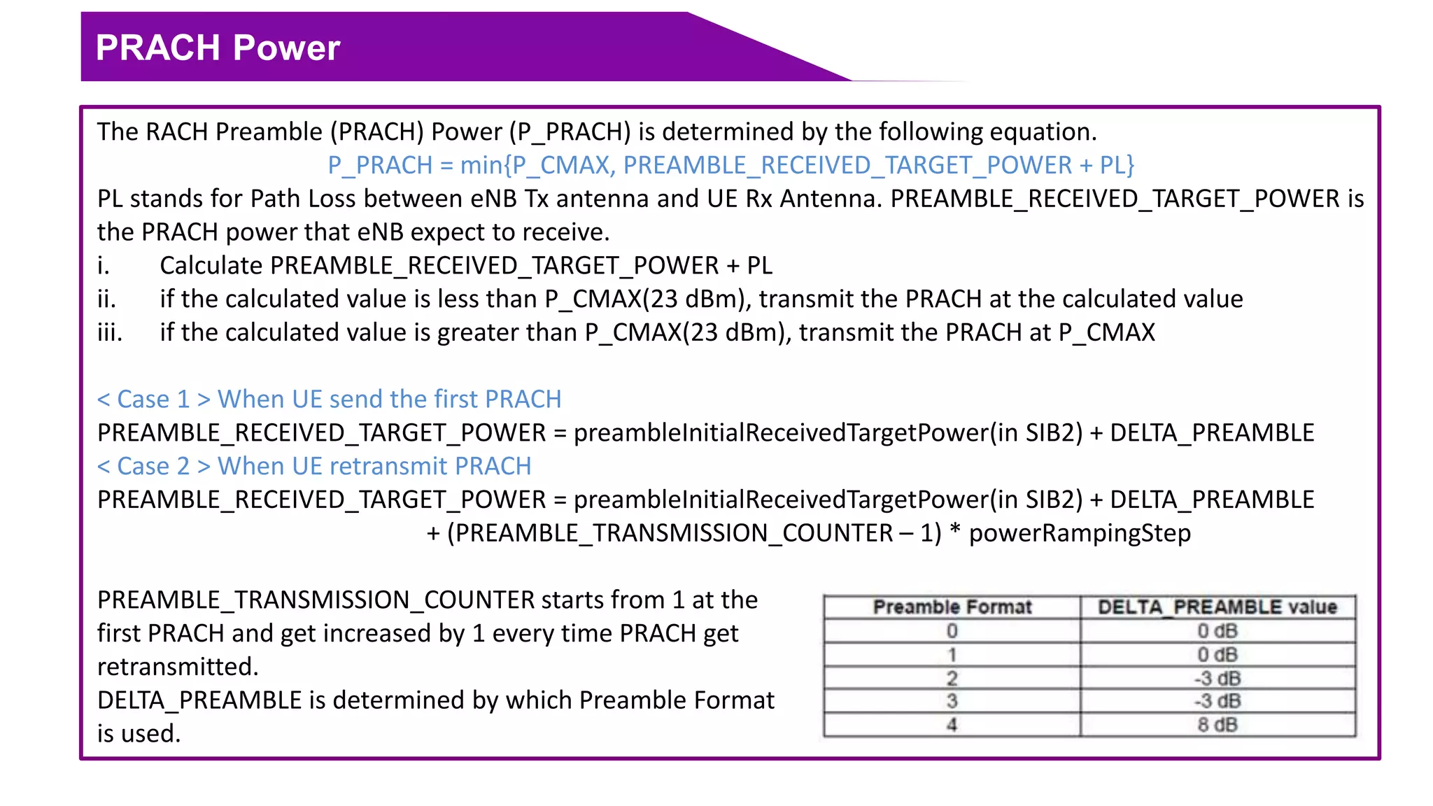 LTE RACH Procedure | PPTX