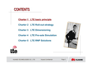 Lte radio network planning huawei | PDF
