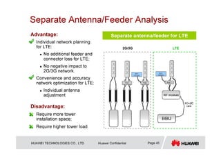 Lte radio network planning huawei | PDF