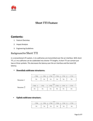 LTE Short TTI Feature.docx