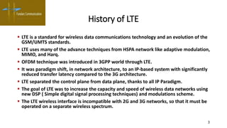 Lte training an introduction-to-lte-basics | PPTX