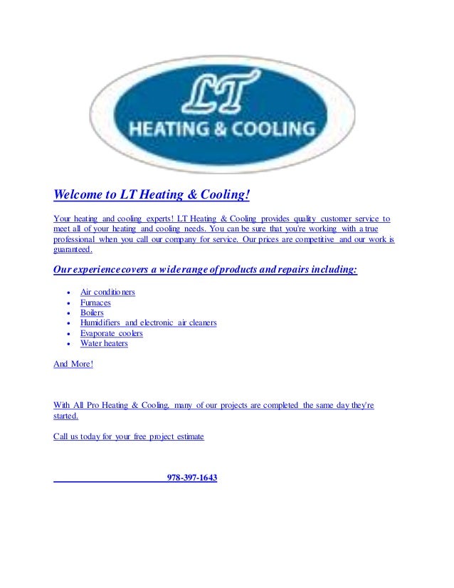 lt heating and air