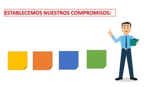 ESTABLECEMOS NUESTROS COMPROMISOS:
 