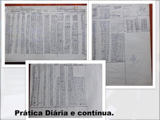 Prática Diária e contínua.
 
