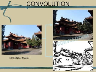CONVOLUTION
ORIGINAL IMAGE
 
