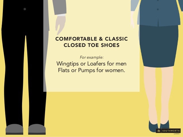 closed toe shoes examples
