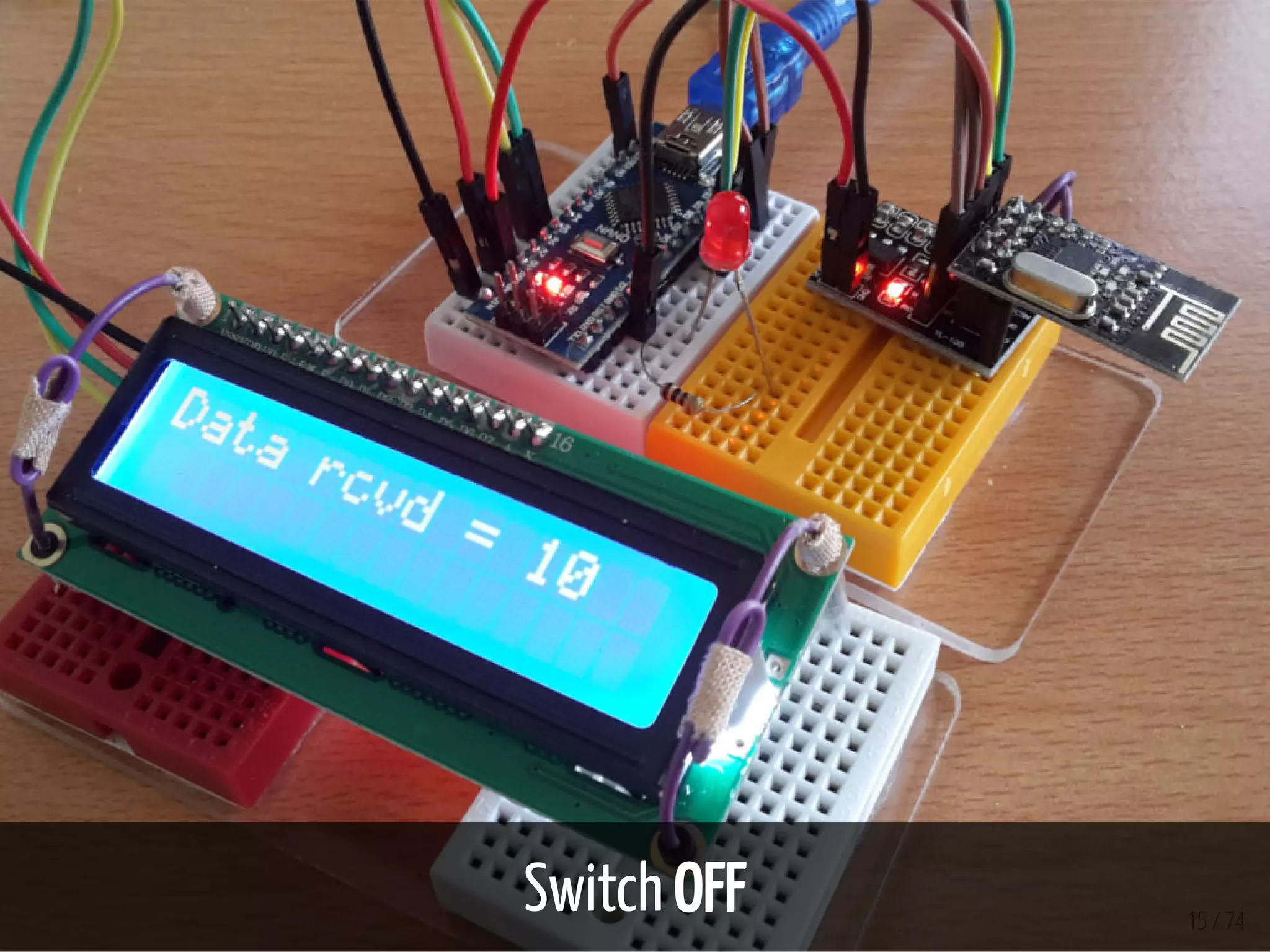 Switch OFF 15 / 74
 