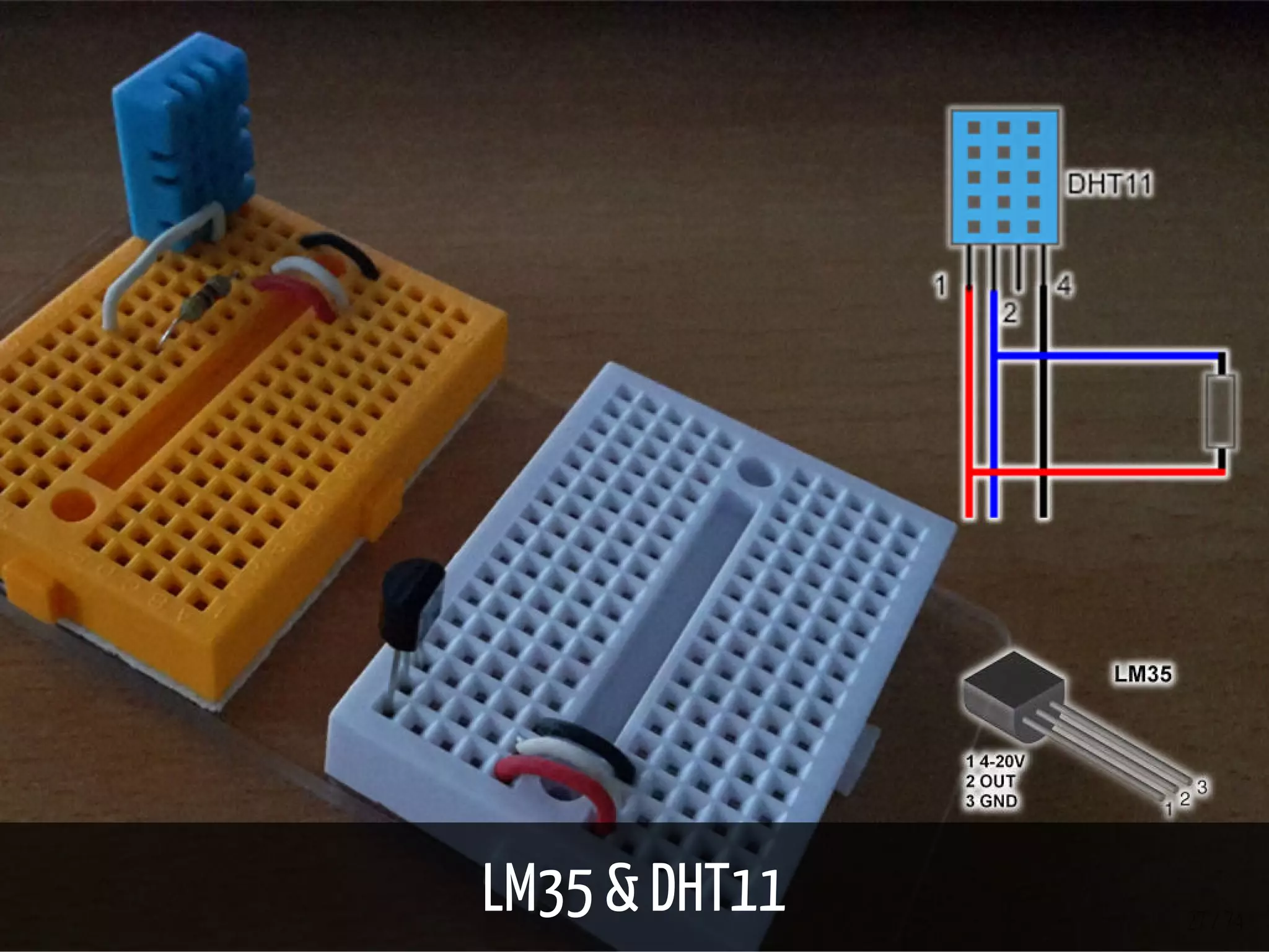 LM35 & DHT11 27 / 74
 