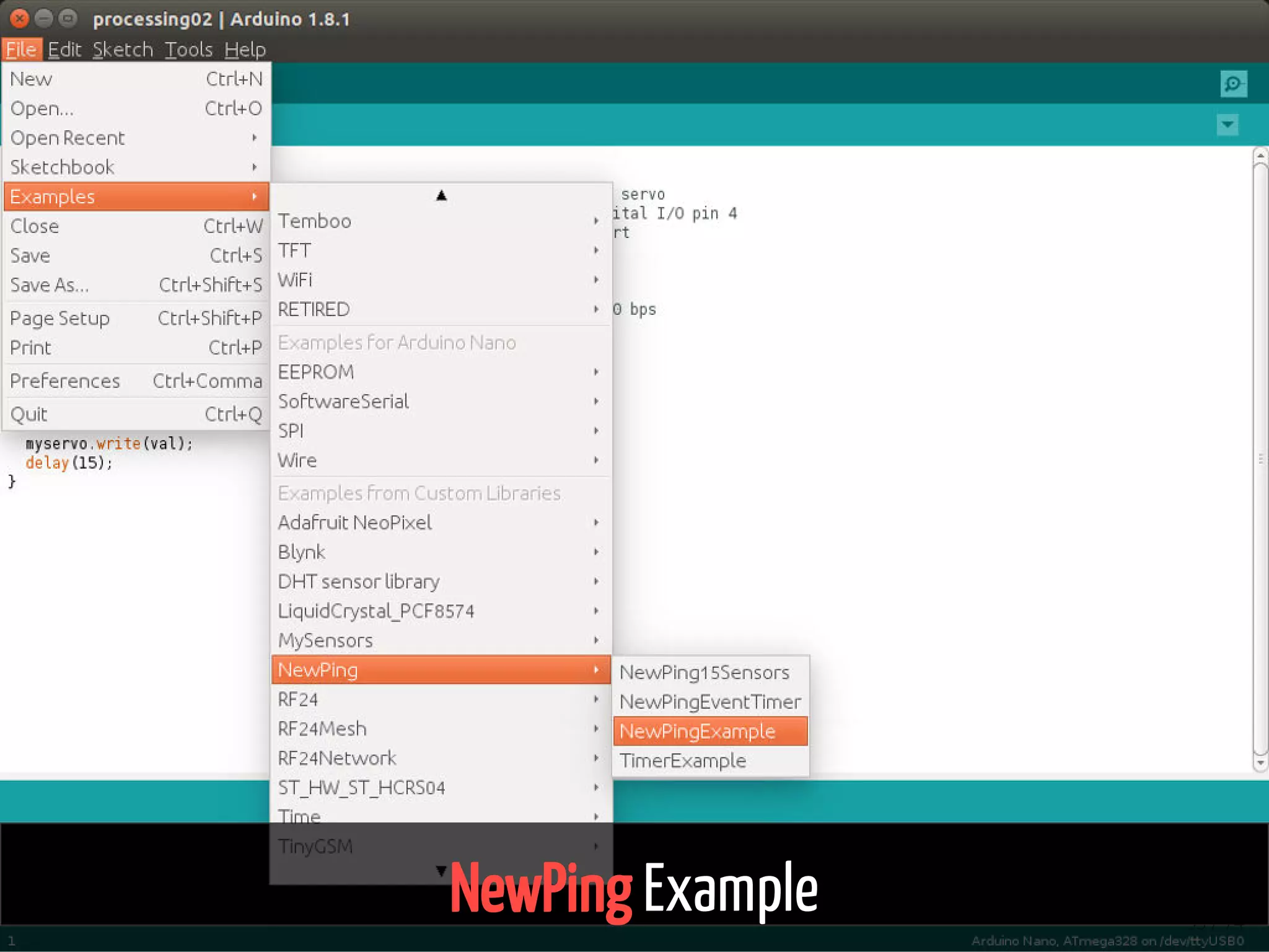 NewPing Example 53 / 74
 