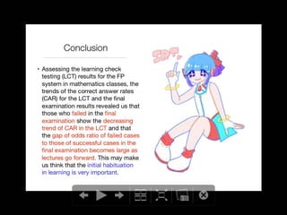 Success/Failure Prediction for Final Examination using the Trend of Weekly Online Testing