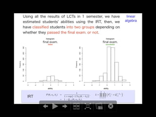 Success/Failure Prediction for Final Examination using the Trend of Weekly Online Testing